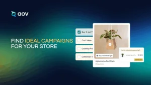 AOV free gift app with free plans available