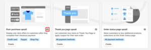 Post-purchase offers with demo previews