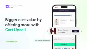Qikify Slide Cart with Shopify AI-powered cart upsell suggestions