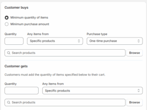 Trigger your Shopify Buy 2 Get 1 Free conditions