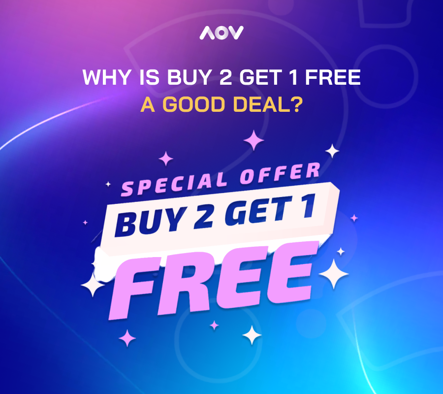 why is buy 2 get 1 free a good deal