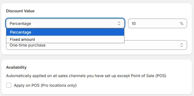 Apply on POS