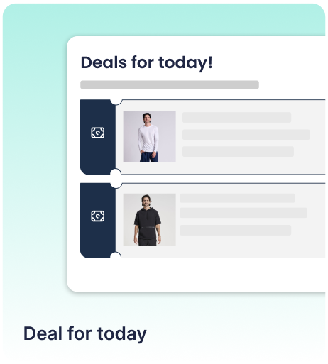 deal for today section