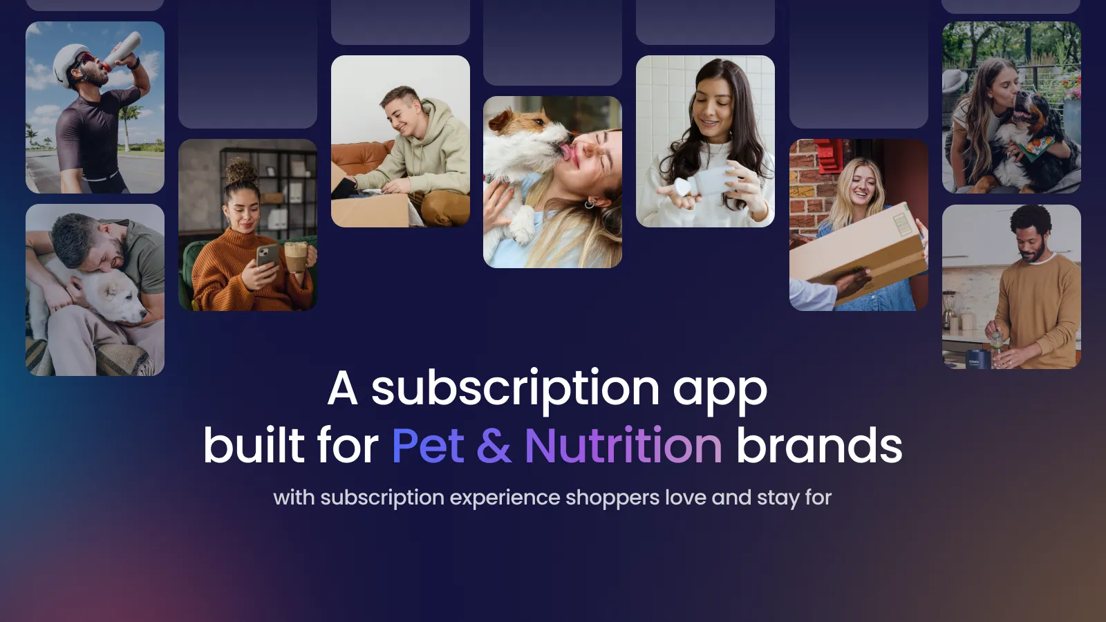 Joy Subscriptions App offers tiered pricing on Shopify for pet and nutrition brands to increase sales