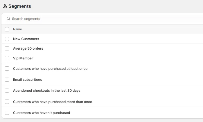Segment your audience to optimize conversion rate on Shopify