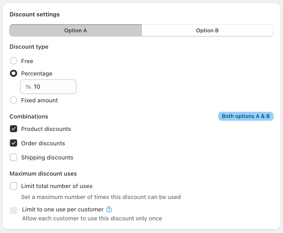 Set additional rules on AOV.ai Free Gift with Purchase